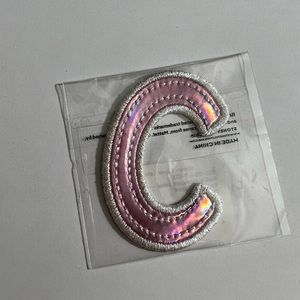 Stoney Clover Lane Barbie Letter C Patch